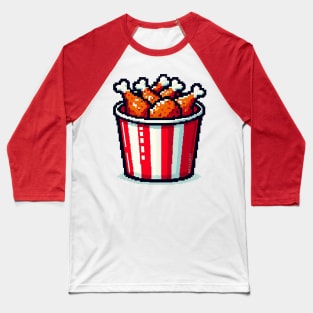 Chicken Bucket Baseball T-Shirt